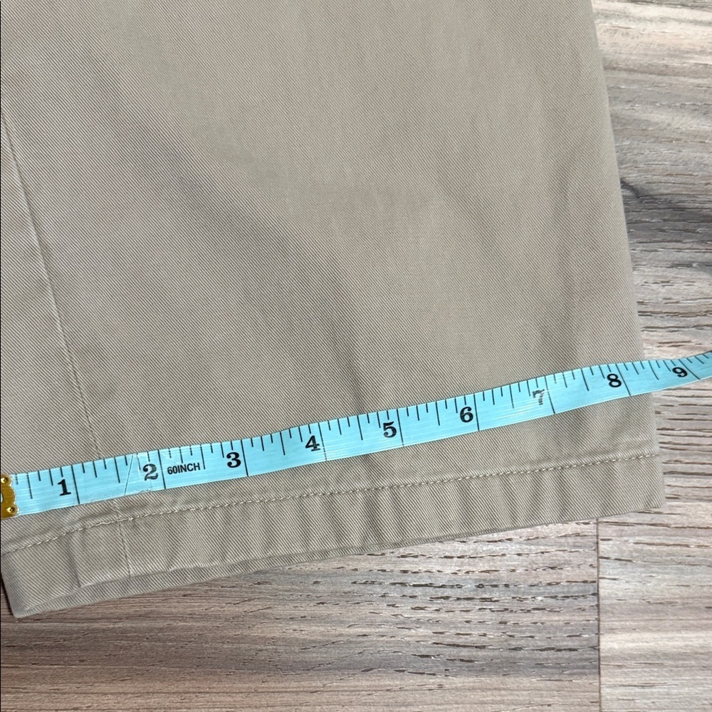 Polo Ralph Lauren Classic Fit Chino Pants Men's 34x28 Khaki Tan Cotton Twill - Picture 7 of 8